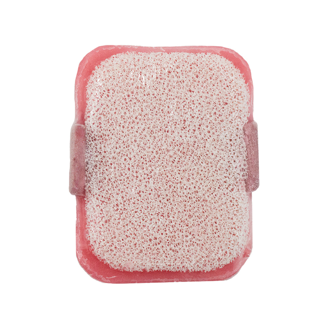 ROMANTIC ROSE SOAP WITH SPONGE