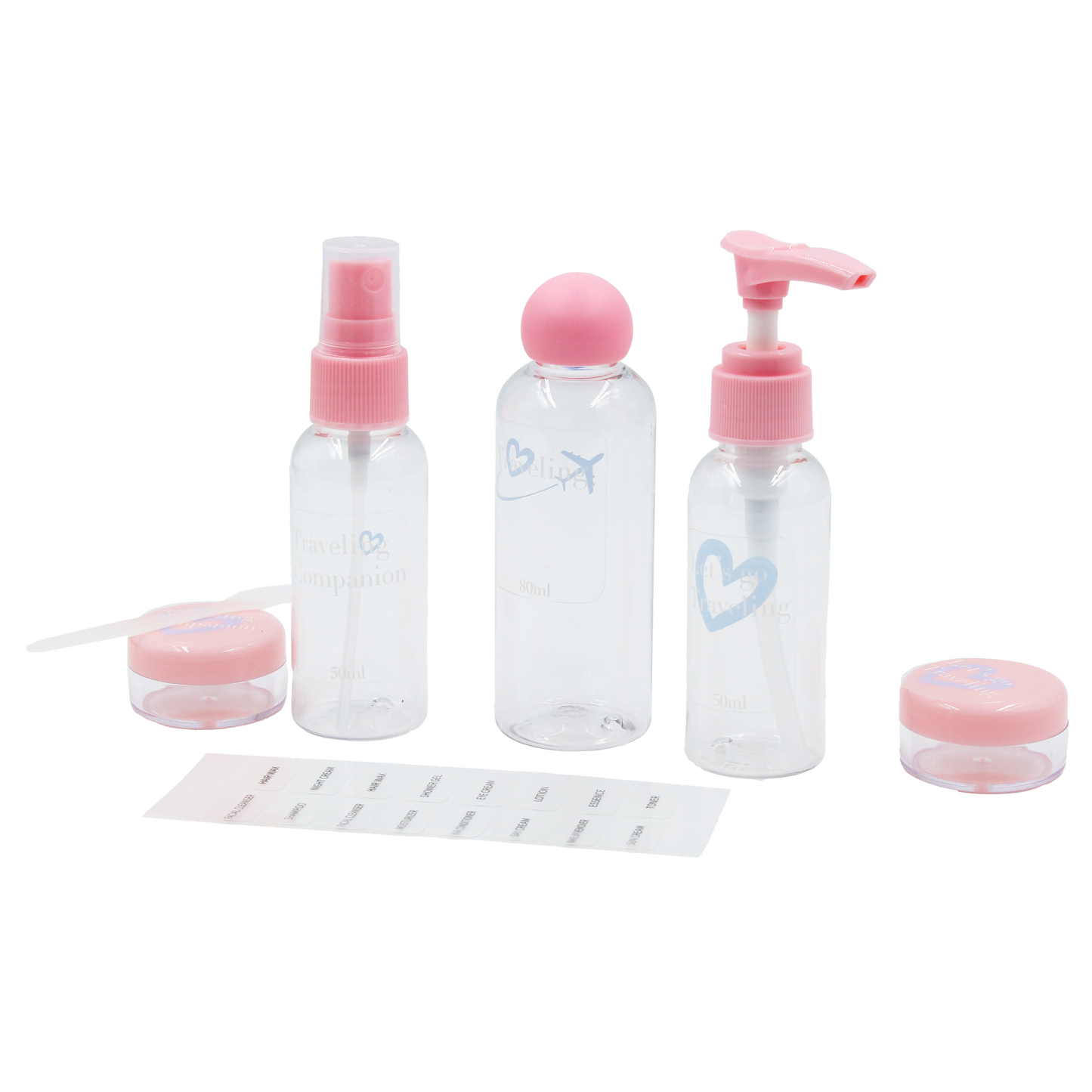 Alluring Series 5-Piece Travel Bottles Set