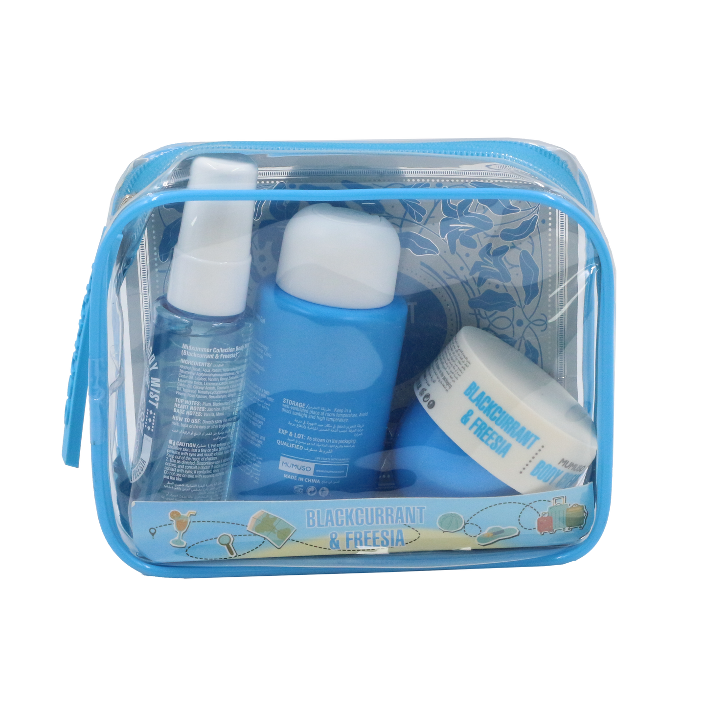 Midsummer Collection Bath & Body Set Blackcurrant & Freesia