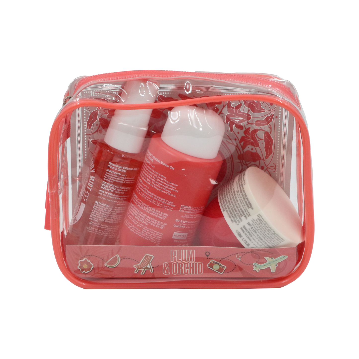 Midsummer Collection Bath & Body Set PLUM & ORCHID