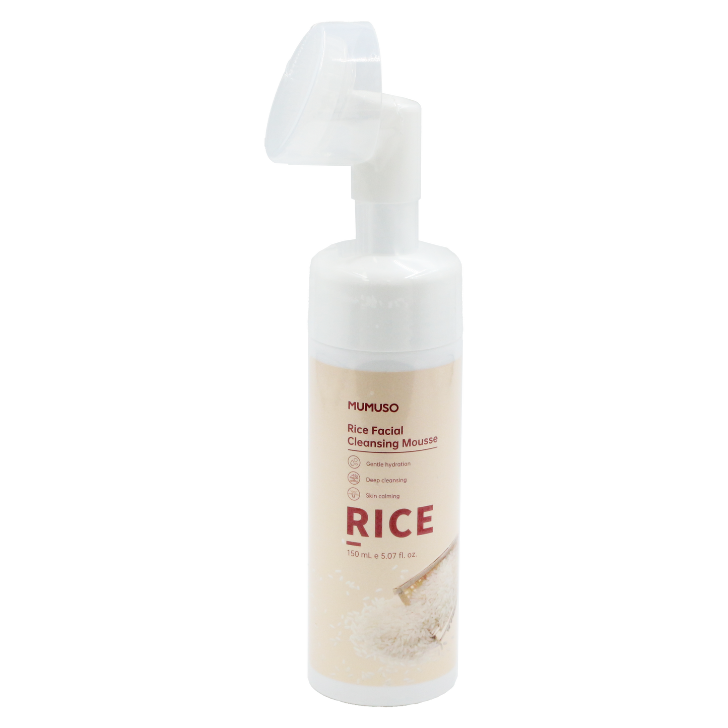 رغوة تنظيف الوجه بخلاصة الأرز