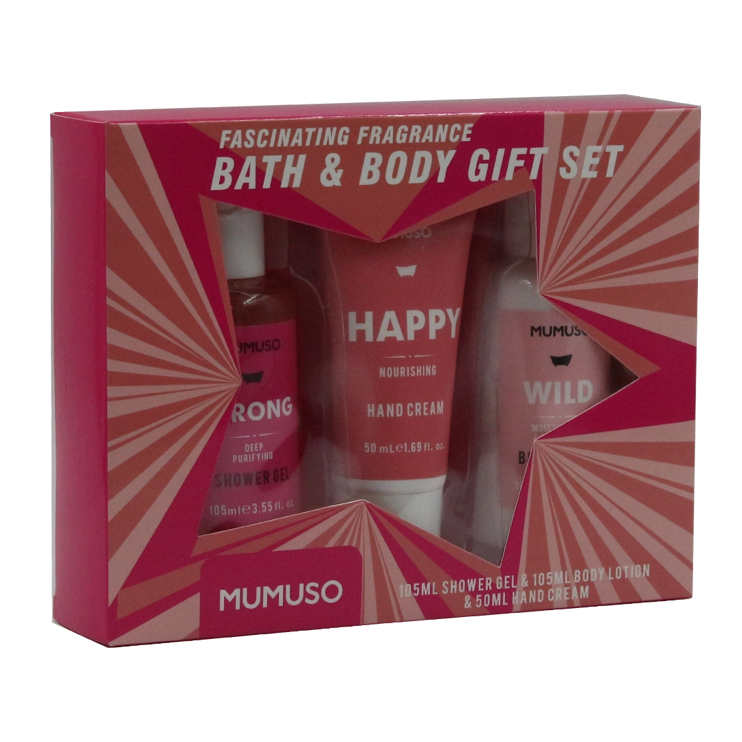 FASCINATING FRAGRANCE BATH & BODY GIFT SET