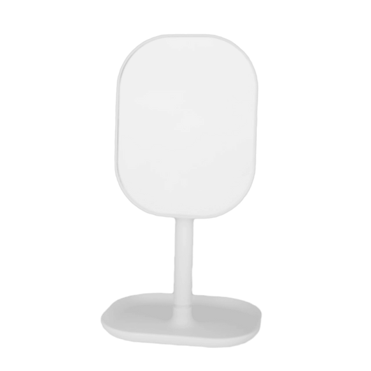 مرآة سطح المكتب مع رف للتخزين - Mumuso