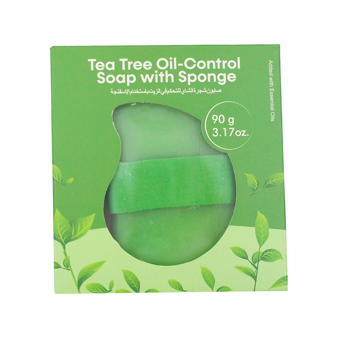 TEA TREE OIL-CONTROL SOAP WITH SPONG