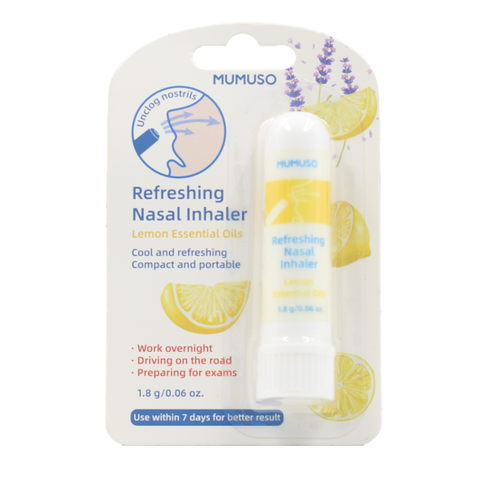 Refreshing Nasal Inhaler (Lemon Essential Oils)