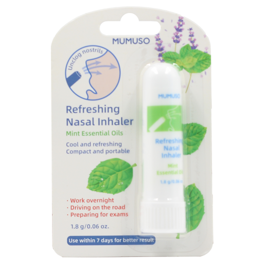 Refreshing Nasal Inhaler (Mint Essential Oils)