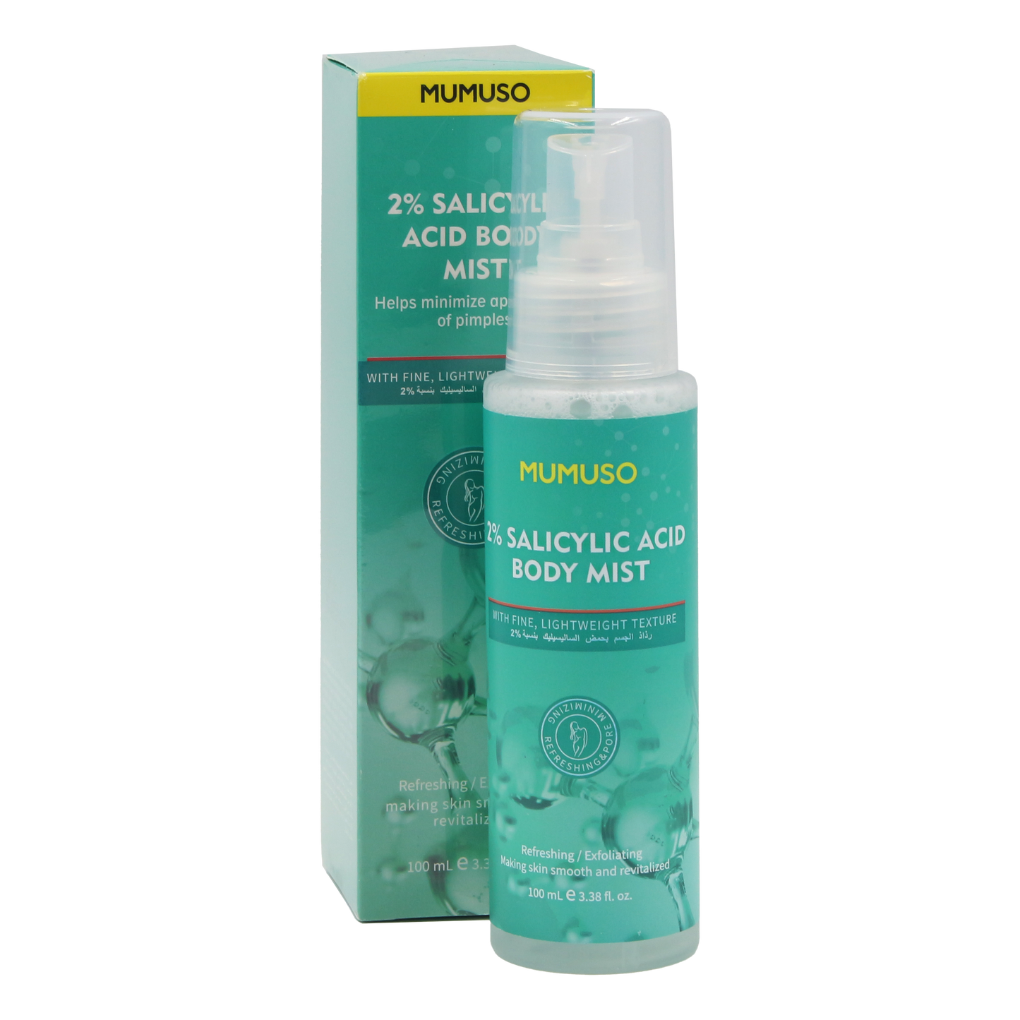 2% Salicylic Acid Body Mist