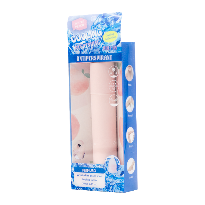 MUMUSO Refreshing Roll-On Antiperspirant (White Peach) MUMUSO Refreshing Roll-On Antiperspirant (White Peach)