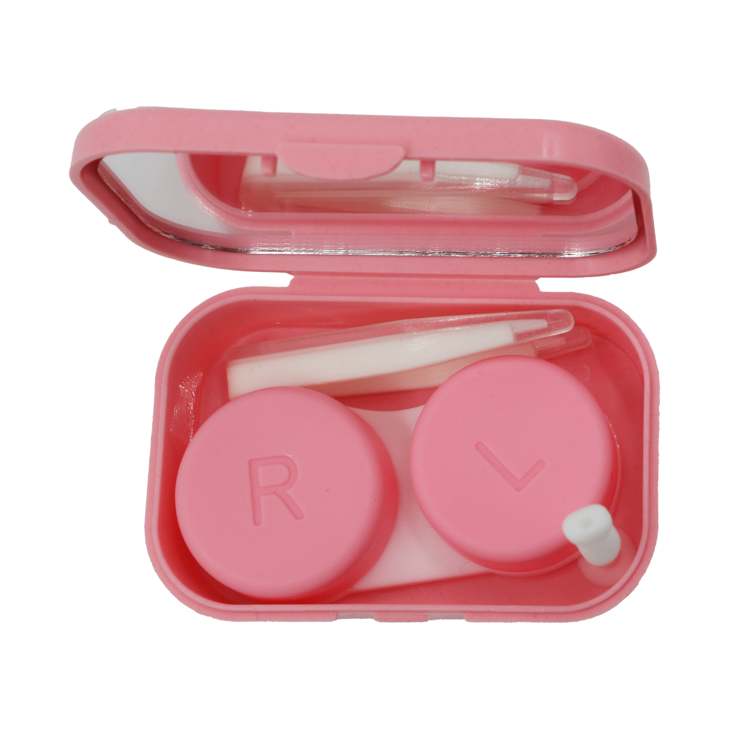 Alluring Series Colored Contact Lens Case with Mirror