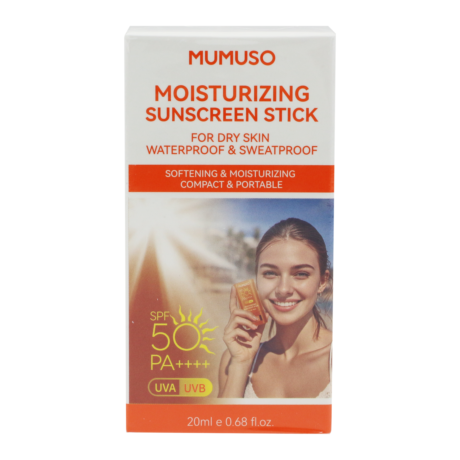 MUMUSO Moisturizing Sunscreen Stick SPF 50+ PA MUMUSO Moisturizing Sunscreen Stick SPF 50+ PA
