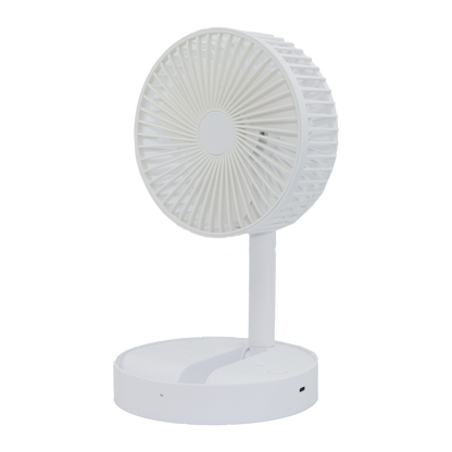 Foldable USB Desk Fan Black Storage Base