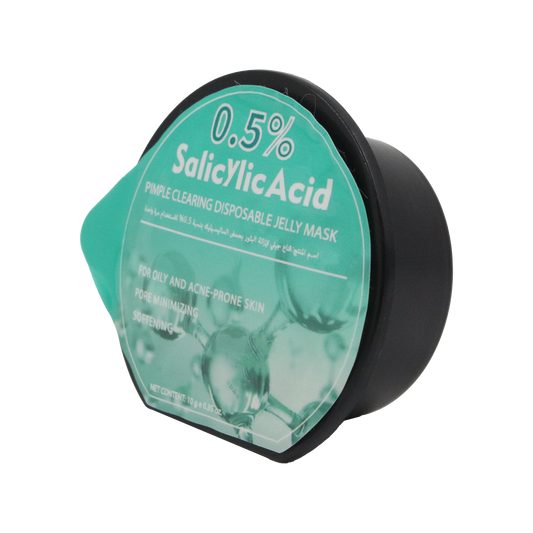 0.5% Salicylic Acid Pimple Clearing Disposable Jelly Mask