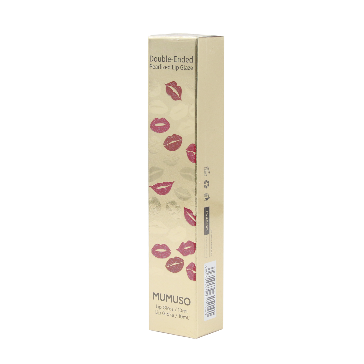 MUMUSO Double-Ended Pearlized Lip Glaze (02 Pink) MUMUSO Double-Ended Pearlized Lip Glaze (02 Pink)