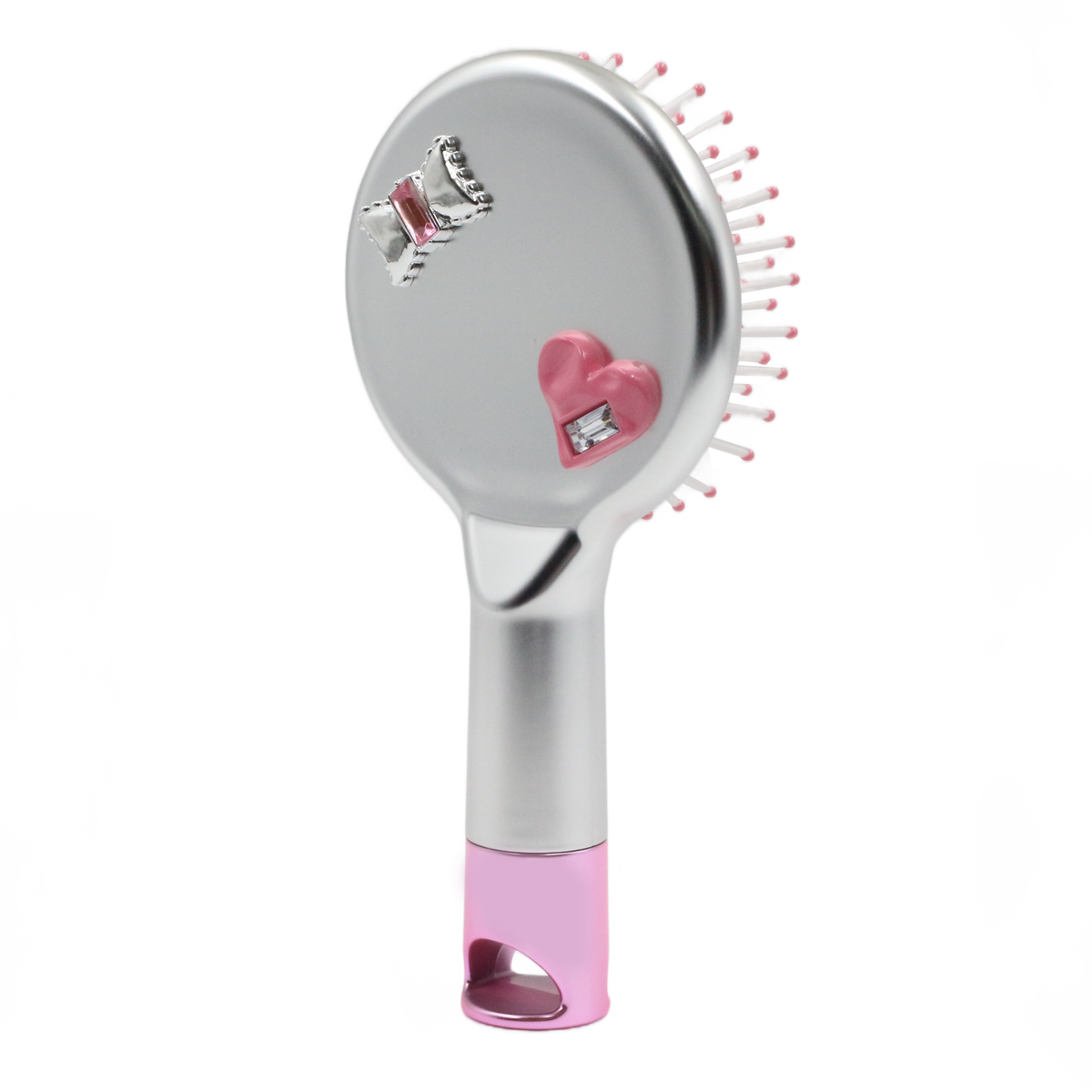 MUMUSO Electric hair brush with air cushion (round/silver) MUMUSO Electric hair brush with air cushion (round/silver)