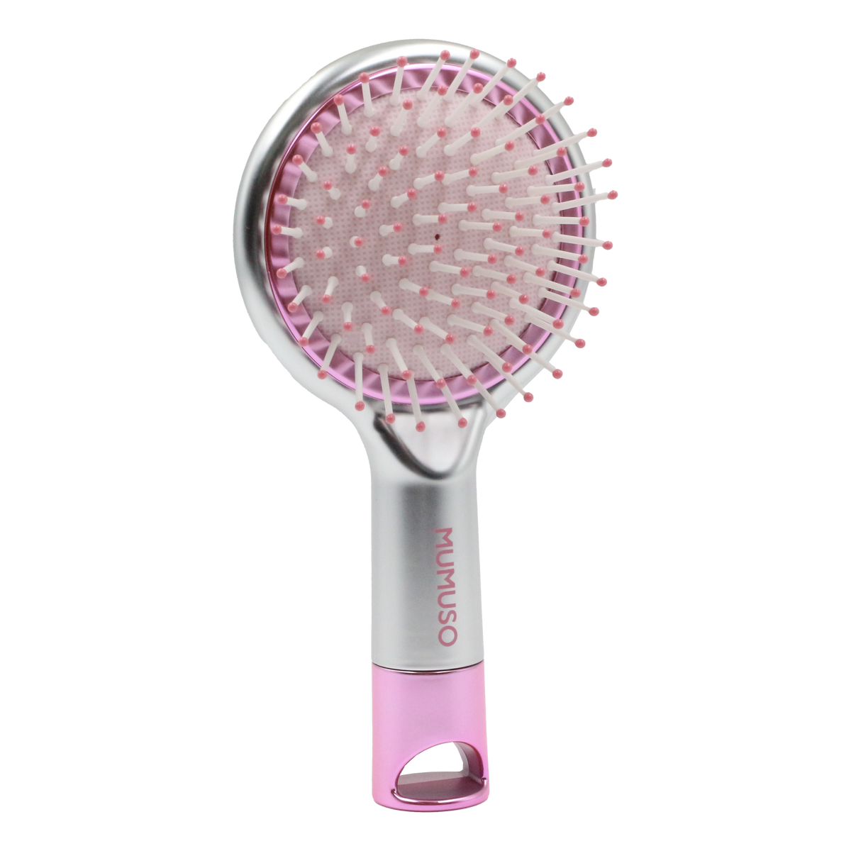 MUMUSO Electric hair brush with air cushion (round/silver) MUMUSO Electric hair brush with air cushion (round/silver)