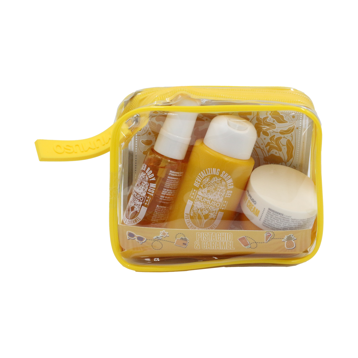 MUMUSO Midsummer Collection Bath & Body Set PISTACHIO & CARAMEL MUMUSO Midsummer Collection Bath & Body Set PISTACHIO & CARAMEL
