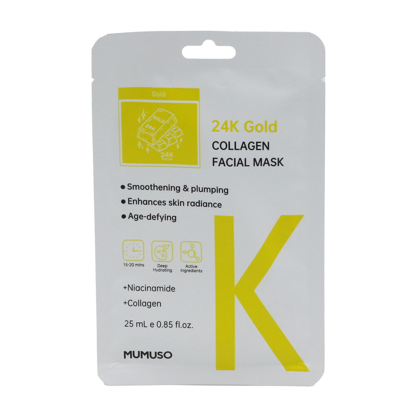 24K Gold Collagen Facial Mask