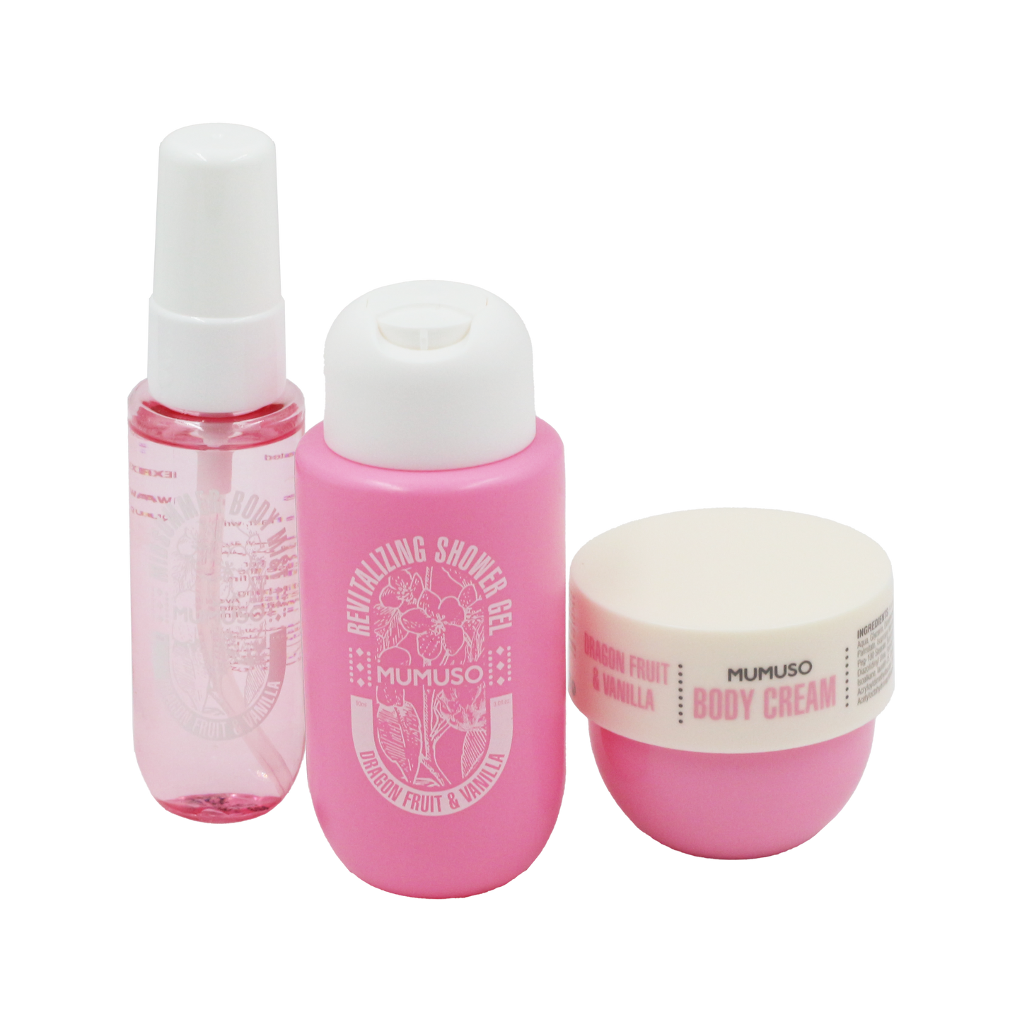 Midsummer Collection Bath & Body Set Dragon Fruit & Vanilla