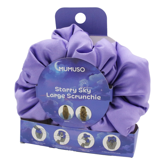 Starry sky Large Scrunchie Sleep Hair Curler