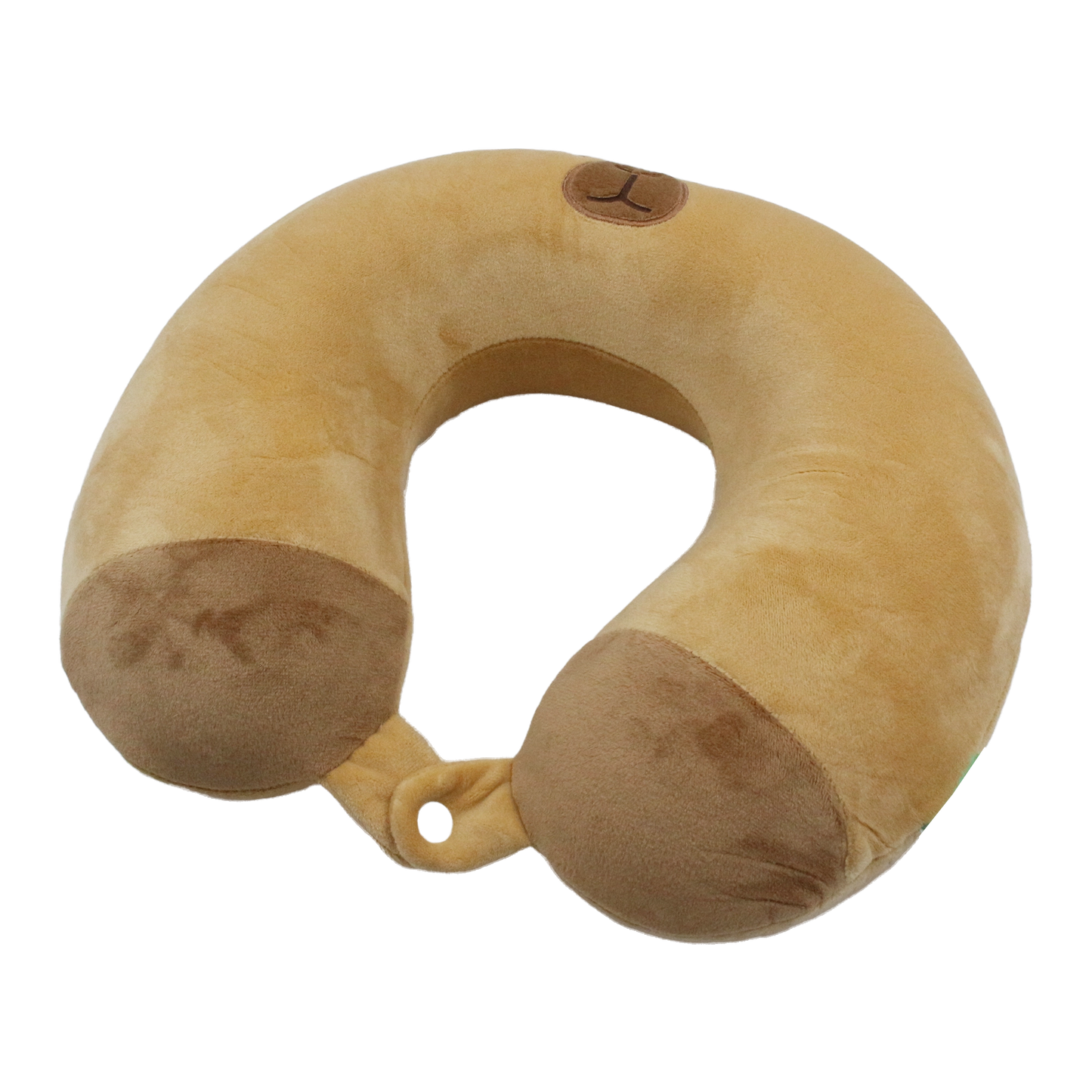 وسادة رقبة سفر بتصميم دب بني