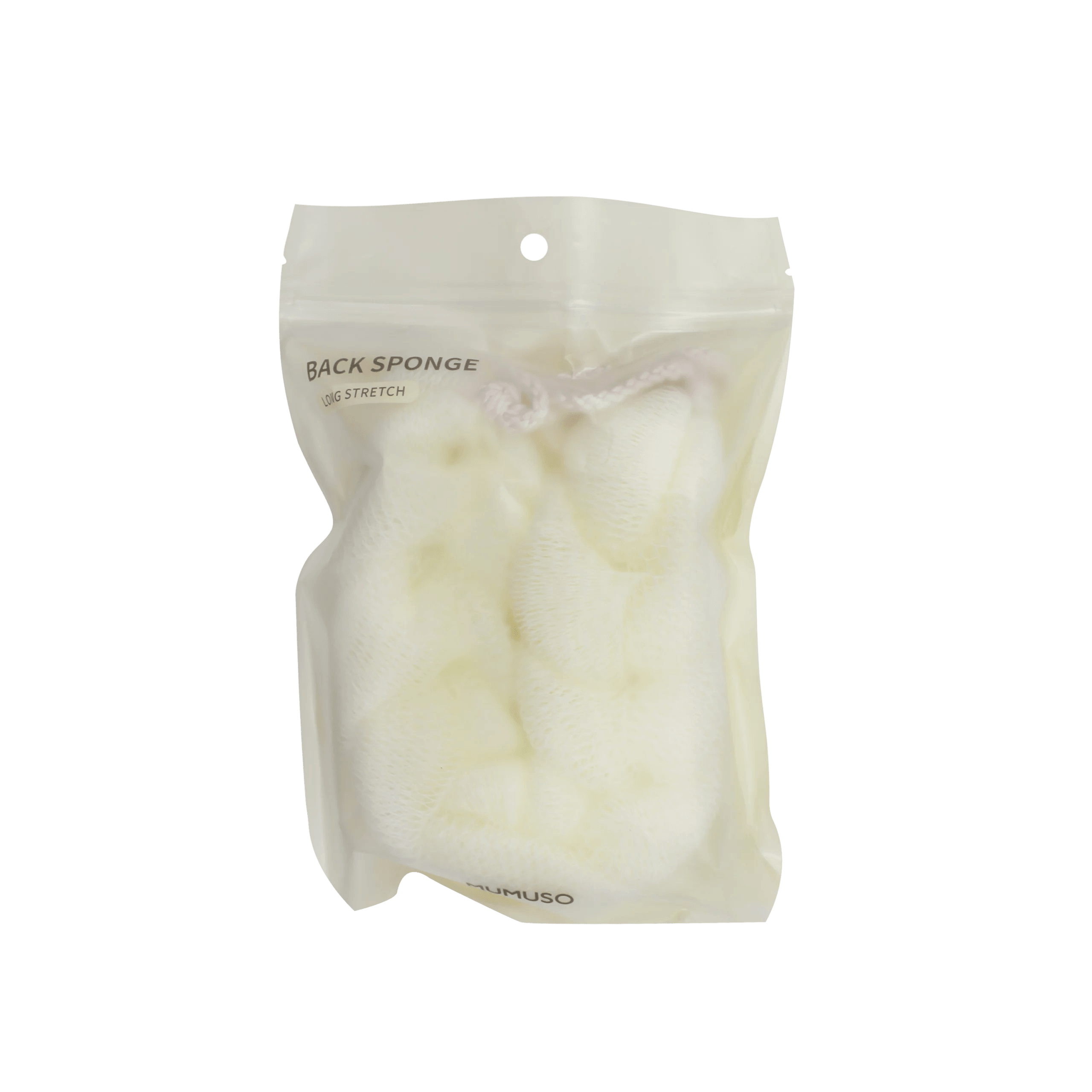 Beige Sponge LONG STRETCH BACK SPONGE BEIGE – Mumuso Jordan