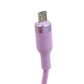 MICRO ROUND ALUMINUM SHELL DATA CABLE PURPLE
