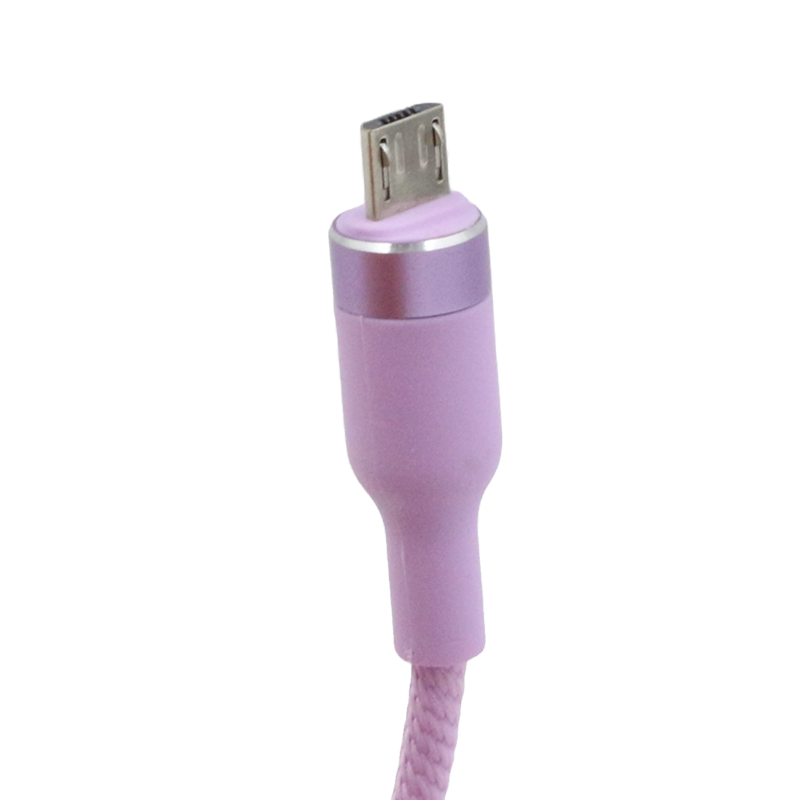 MICRO ROUND ALUMINUM SHELL DATA CABLE PURPLE