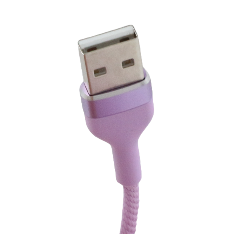 MICRO ROUND ALUMINUM SHELL DATA CABLE PURPLE