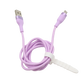 MICRO ROUND ALUMINUM SHELL DATA CABLE PURPLE