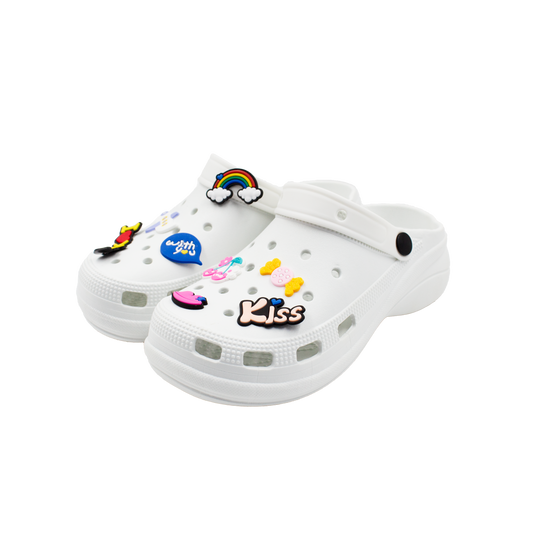 Fashion Beach Crocs - white