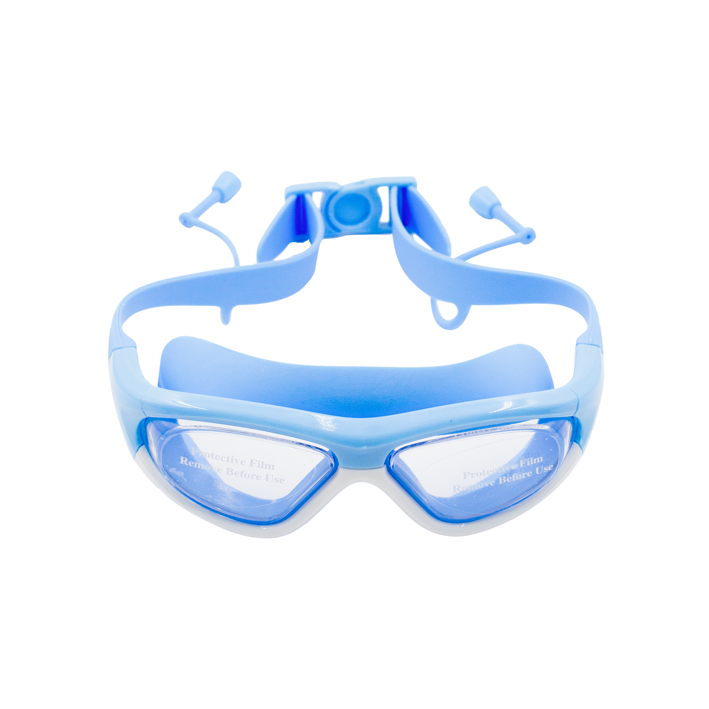 Childrens anti fog goggles blue and white