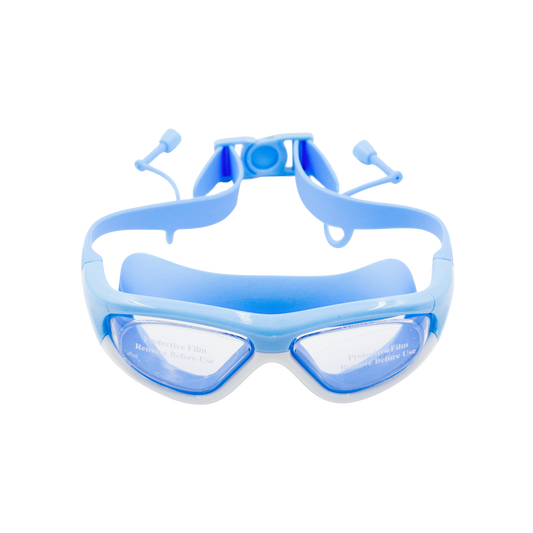 Childrens anti fog goggles blue and white