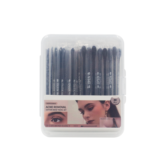 Acne Removal Cotton Swab Travel Kit 40pcs