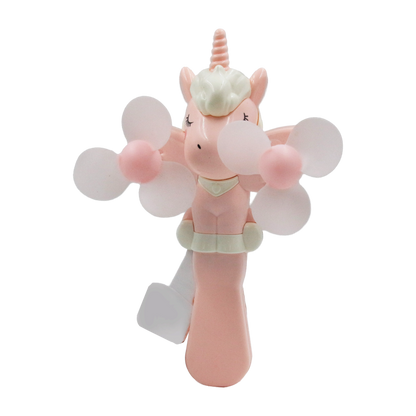 Pink Unicorn Hand Fan