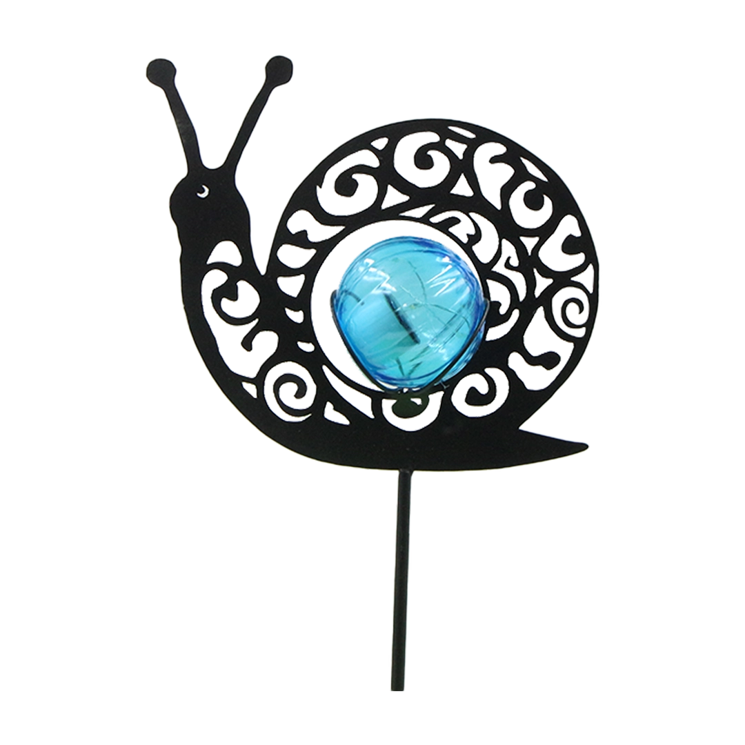 مصباح الحلزون الجذاب للحديقة