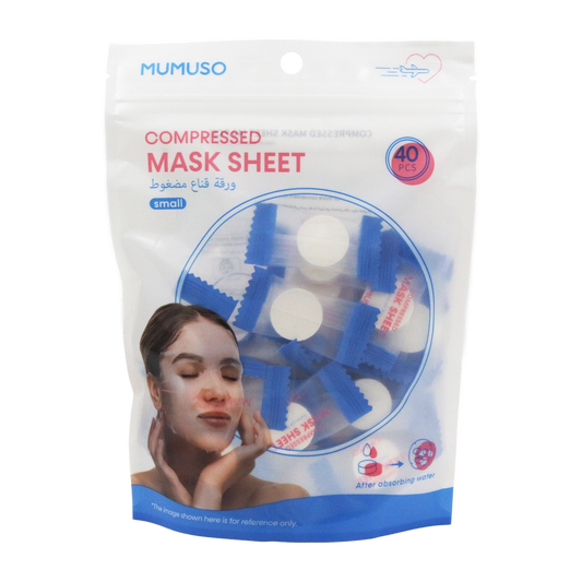 ماسك ورقي مضغوط (40 قطعة)