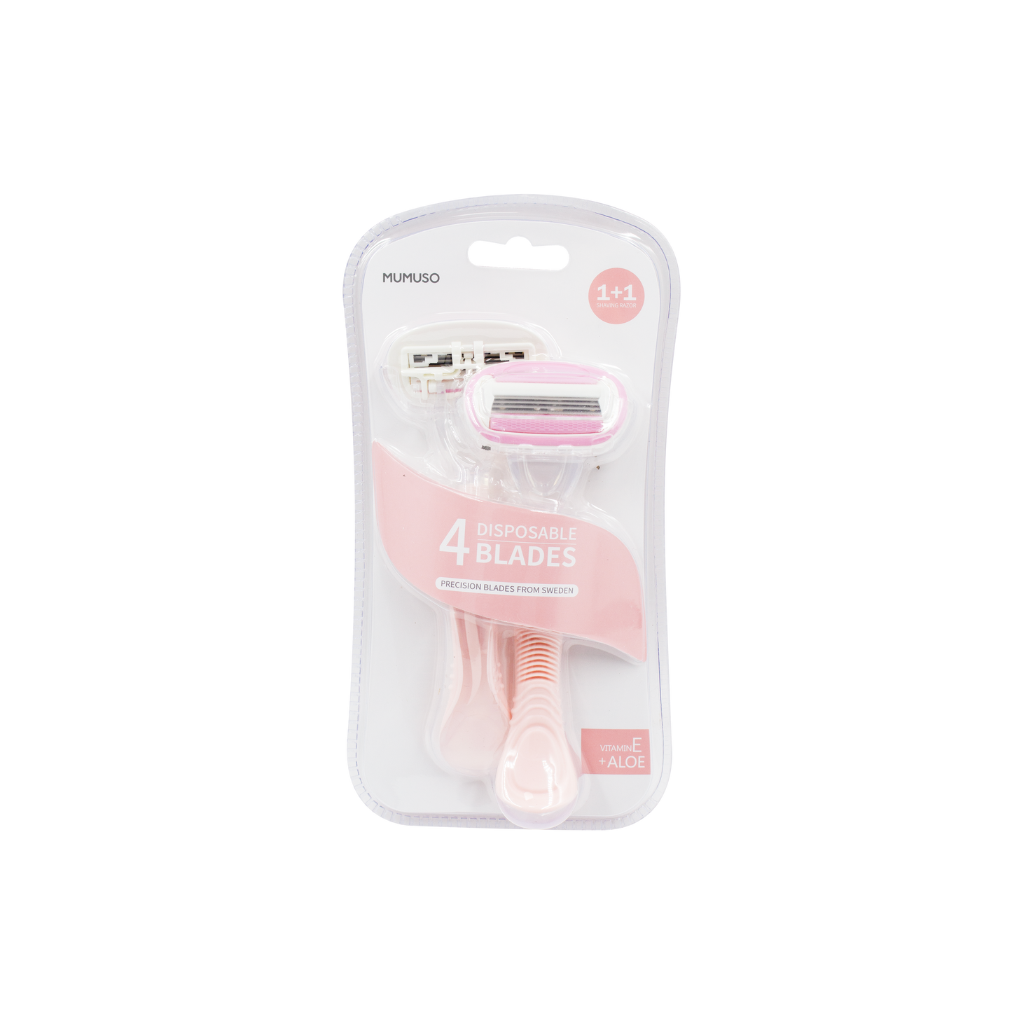 4-BLADE WOMEN'S SHAVING RAZOR