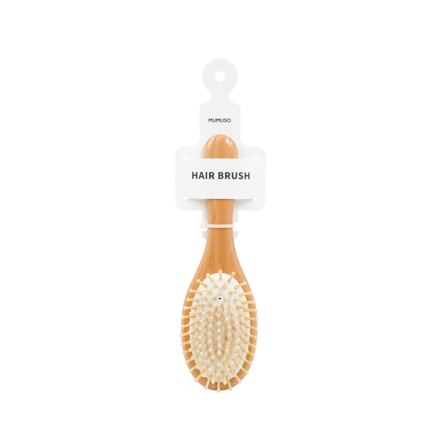 OVAL HAIR BRUSH (BEECH)