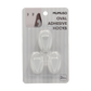 OVAL ADHESIVE HOOKS (3-PACK)