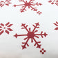 PRINTED THROW PILLOW SNOWFLAKE