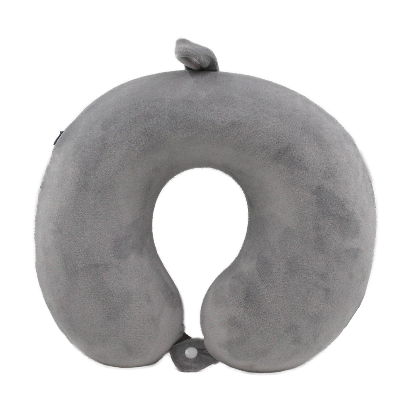وسادة رقبة سفر ناعمة رمادي