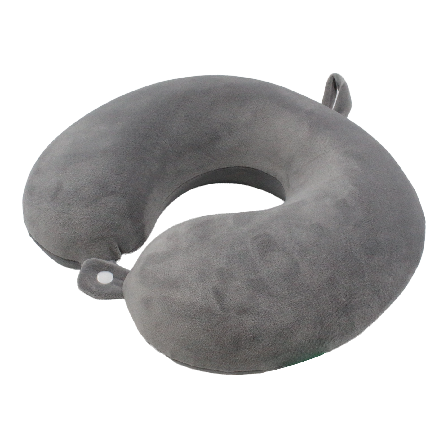 وسادة رقبة سفر ناعمة رمادي