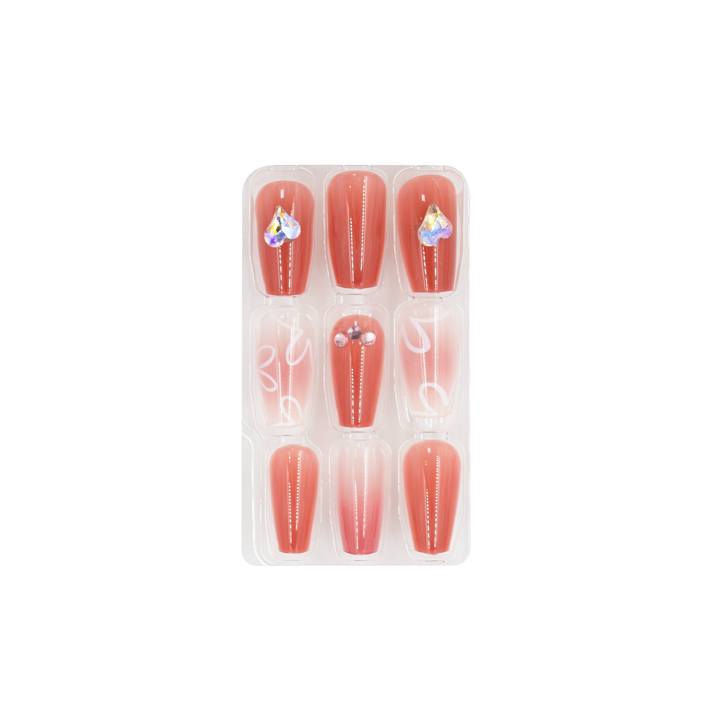 PRESS ON NAILS (NATURAL CHARM)