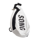 CASUAL SLING BAG WHITE/BLACK