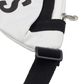 CASUAL SLING BAG WHITE/BLACK