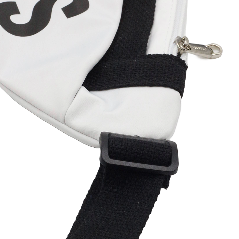 CASUAL SLING BAG WHITE/BLACK