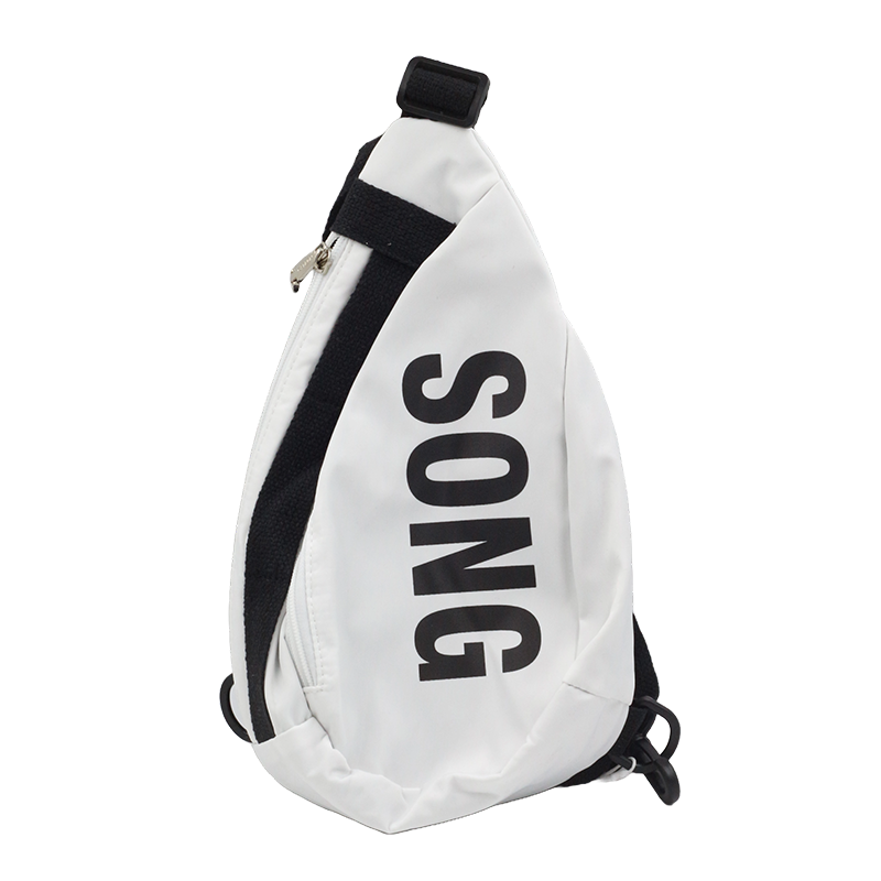 CASUAL SLING BAG WHITE/BLACK