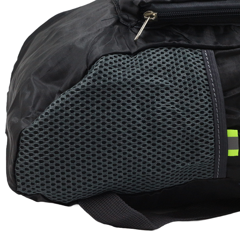 LIGHTWEIGHT FOLDABLE BACKPACK BLACK