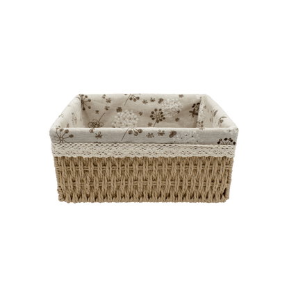 سلة التخزين المنسوجة - Mumuso