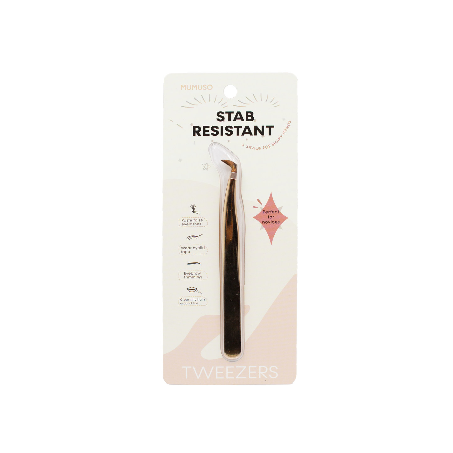 VOLUME TWEEZERS FOR EYELASH EXTENSION